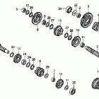 TRX250EX Трансмиссия