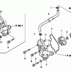 TRX450ER Водяной насос