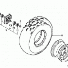 TRX300EX Переднее колесо