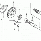 TRX450ER Балансирный вал