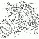TRX450ER Right crankcase cover ('06-)