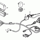 TRX250TE Wire harness (trx250te)