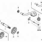 TRX450ER Масляный насос