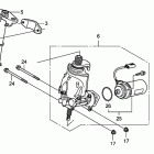 TRX500FPE Steering shaft (power    steering)                ...