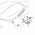 TRX450ER Сидение