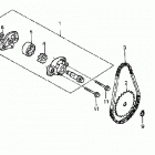 TRX250EX Масляный насос