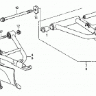 TRX500FPE Передний рычаг
