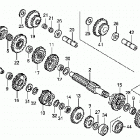 TRX300EX Трансмиссия