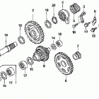 TRX450R Кик стартер