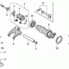 TRX450ER Распределительный вал и клапана