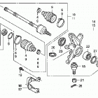 TRX420FE Front knuckle (4wd)