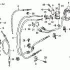 TRX450ER Handle levers @ switches  @ cables ('06-)