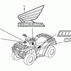 TRX500FGA Emblems@marks