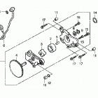 TRX300EX Масляный насос