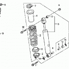 TRX300EX Передние аммортизаторы