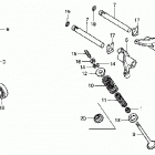 TRX250EX Распределительный вал