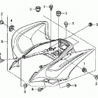 TRX700XX Заднее крыло
