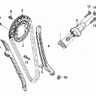 TRX300EX Цепь ГРМ