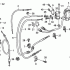 TRX450ER Handle levers@switches   @cables (''''''''''''''''...