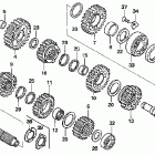 TRX450ER Трансмиссия
