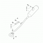 ATV ALTERRA 90 WHITE Глушитель
