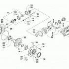 XC 450 EFI RED Передний редуктор