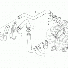 ATV ALTERRA 700 MUD PRO LTD EPS GRAY Case  /  belt cooling assembly