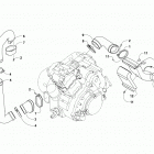 ALTERRA VLX 700 EPS BLACK Case  /  belt cooling assembly