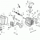 ATV ALTERRA 90 WHITE Головка цилиндров
