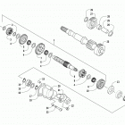 ALTERRA VLX 700 EPS BLACK Трансмиссия