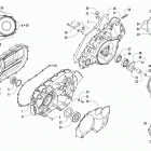 ALTERRA VLX 700 EPS BLACK Clutch  /  v-belt  /  magneto cover assembly