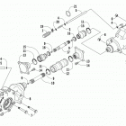 XC 450 EFI RED Вал привода