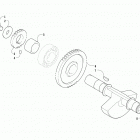 ALTERRA VLX 700 EPS BLACK Балансирный вал