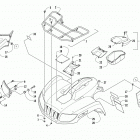 ALTERRA VLX 700 EPS BLACK Передний багажник крыло и фара