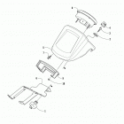 ALTERRA VLX 700 EPS BLACK Панель приборов