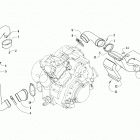 ALTERRA TBX 700 EPS BLACK Case  /  belt cooling assembly