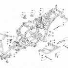 ATV ALTERRA 300 RED Рама ,баипера и защита