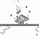 004 - DS 250 01- cylinder head cover