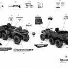 003 - Outlander 6X6 - 1000 EFI - T3 09- decals outlander 6x6 - 1000 efi - pro nordic -...