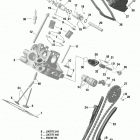 003 - Outlander MAX 570 EFI - DPS - CE 01- rotax - cylinder head, rear
