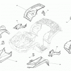 006 - Outlander MAX 1000R EFI - North America 09- fender and central panel kit outlander max - p...