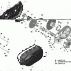 006 - Outlander MAX 1000R EFI - North America 05- transmission outlander except xmr