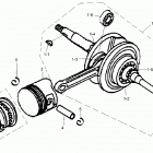2- DS 90 Коленвал и поршни
