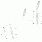 003 - Outlander 6X6 - 1000 EFI - T3 07- shocks outlander 6x6