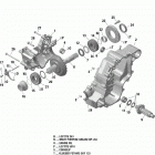 006 - Outlander MAX 1000R EFI - North America 05- gear box 1 - 420685398