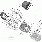 006 - Outlander MAX 1000R EFI - North America Головка цилиндров