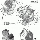 Outlander 570 EFI 01- crankcase - 570 efi