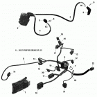 003 - Outlander MAX 6X6 - 1000 EFI - XT - North America 01- rotax - engine harness and electronic module -...