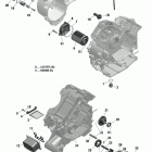 006 - Outlander T MAX 6X6 - 1000 EFI - XU+ - T Regulation 01- rotax - engine lubrication