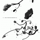 006 - Outlander T MAX 6X6 - 1000 EFI - XU+ - T Regulation 01- rotax - engine harness and electronic module -...